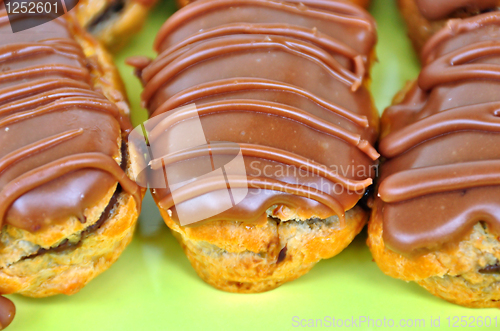 Image of eclair chocolate dessert
