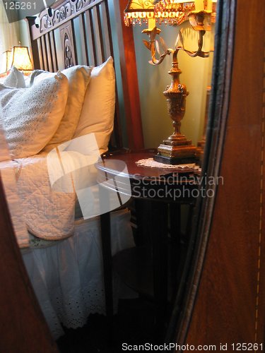 Image of Bedroom in Mirror