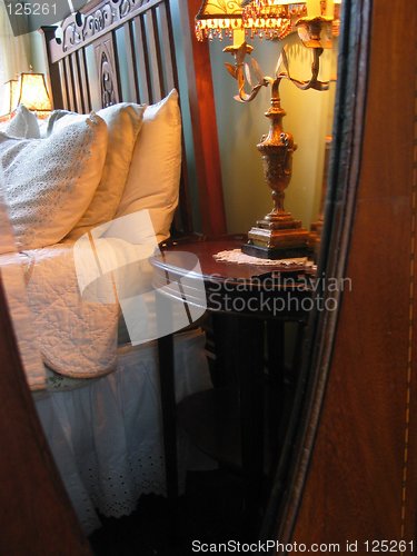 Image of Bedroom in Mirror