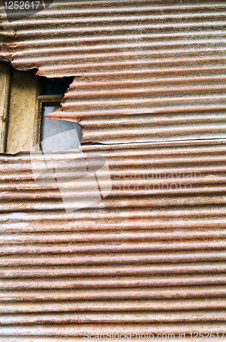 Image of metal shutter