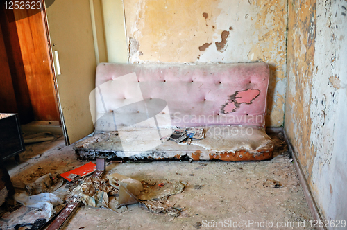 Image of broken couch