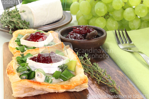 Image of Goat cheese tartlet