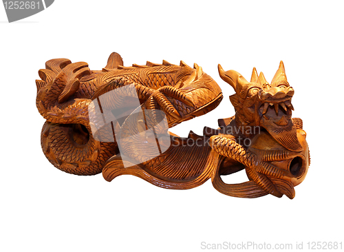 Image of Wooden dragon