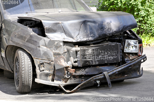 Image of Front collision