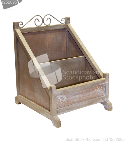 Image of Retro wooden stand