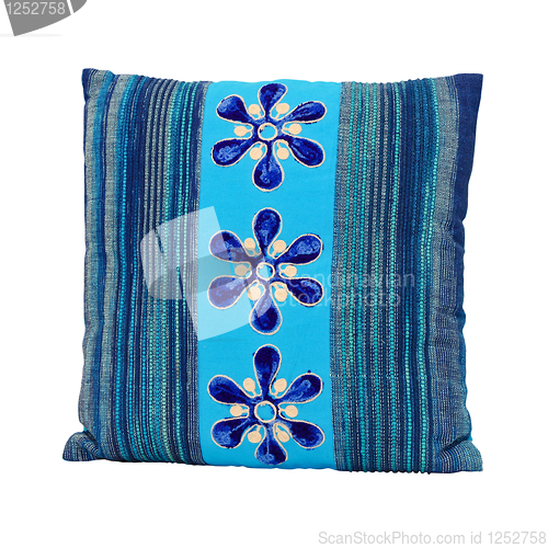 Image of Blue pillow