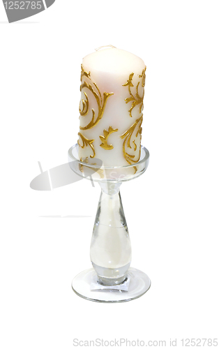 Image of Crystal candlestick