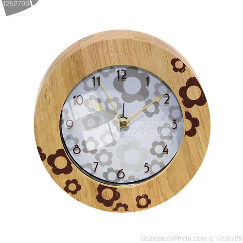 Image of Wooden clock