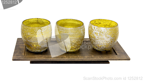 Image of Yellow candlesticks