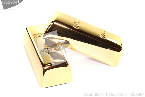 Image of Two gold bars