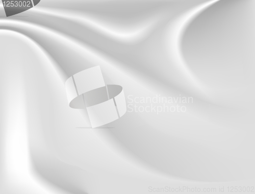 Image of white silk background