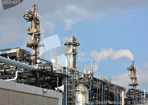 Image of gas processing factory