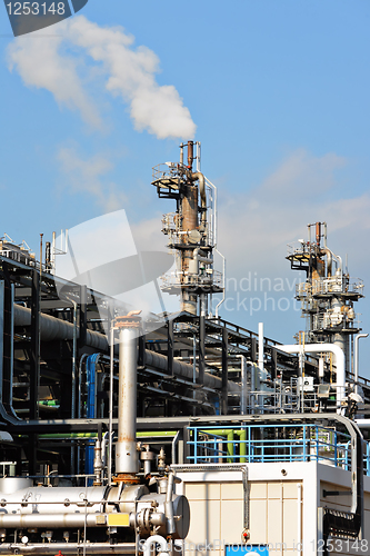 Image of gas processing factory
