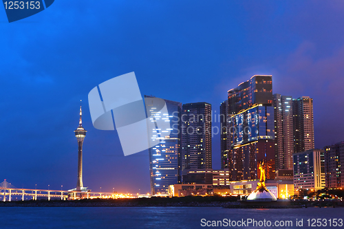 Image of Macau at night