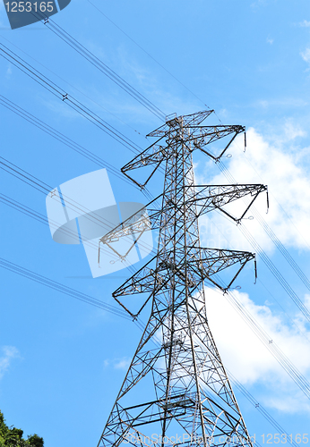 Image of Power transmission tower