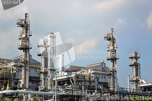 Image of gas processing factory