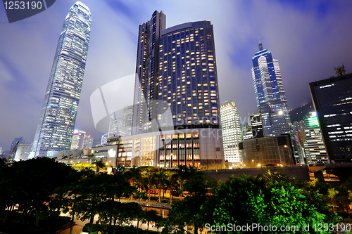 Image of Hong Kong at night