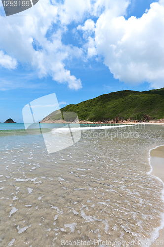 Image of Sai Wan beach in Hong Kong