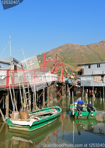 Image of Tai O fishing village in Hong Kong