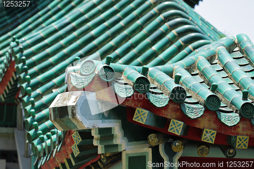 Image of Chinese temple roof