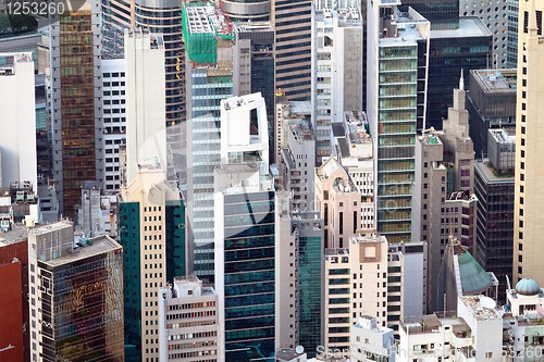 Image of crowded apartment building