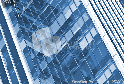 Image of office building glass wall