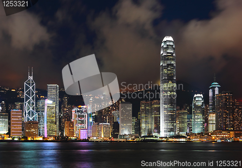 Image of Hong Kong at night