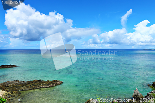 Image of beautiful sea