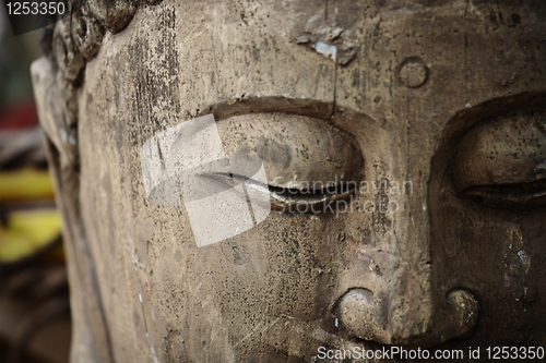 Image of buddha close up