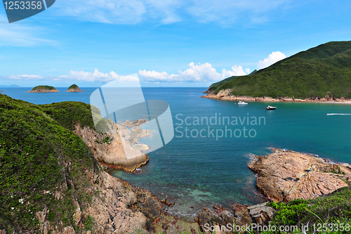 Image of Sai Wan bay in Hong Kong