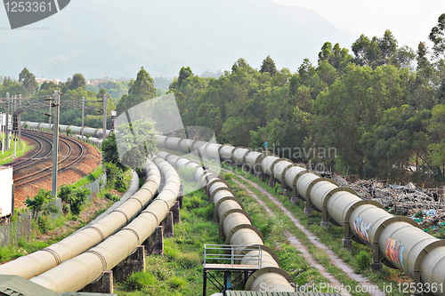 Image of industrial pipeline