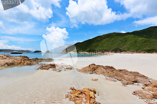 Image of Sai Wan beach in Hong Kong