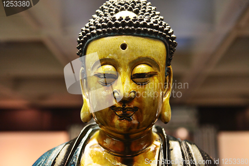 Image of Portrait of a Buddha statue