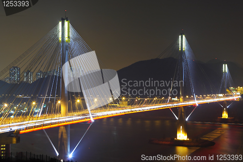Image of Ting Kau Bridge in Hong Kong