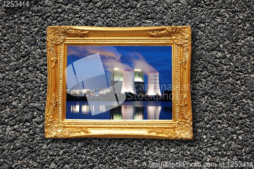 Image of power plant art