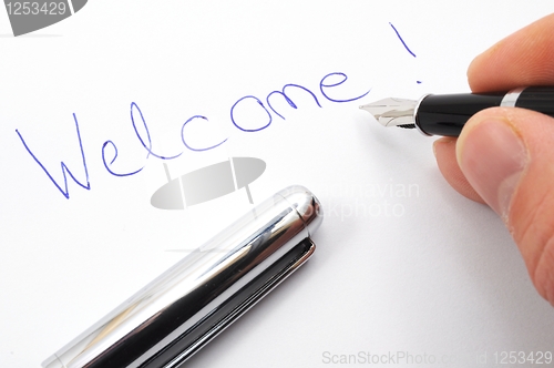 Image of welcome