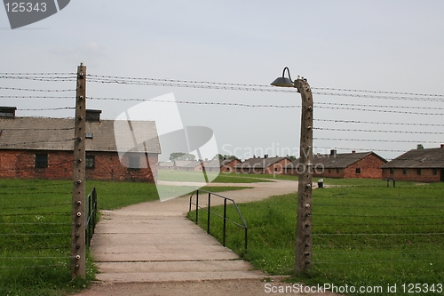 Image of Birkenau gate