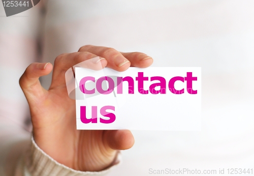 Image of contact us