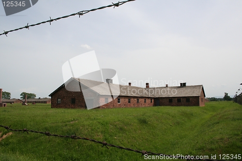 Image of Birkenau building