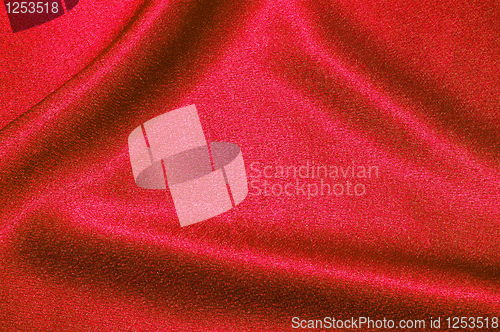 Image of red satin background