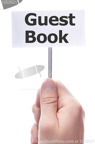 Image of guest book