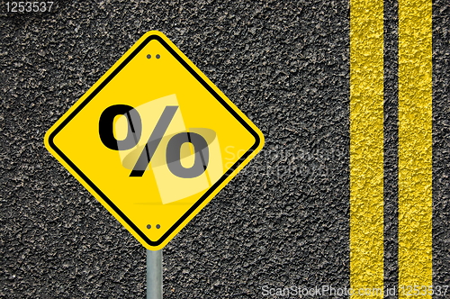 Image of percentage