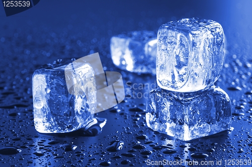 Image of cool ice cubes