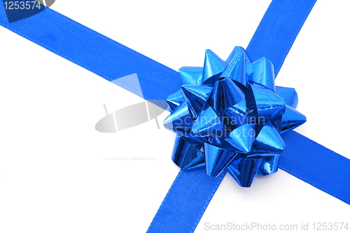 Image of Christmas Gift with ribbon