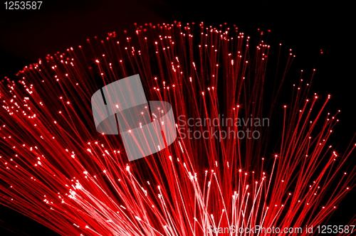 Image of fiber optics