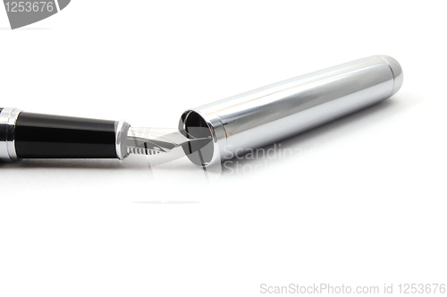 Image of fountain pen isolated on white background