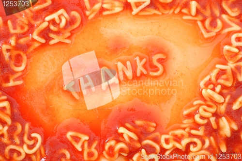 Image of thanks
