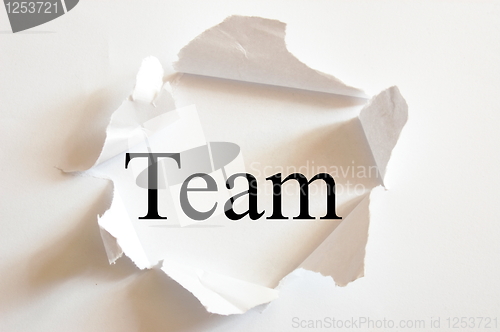 Image of teamwork concept