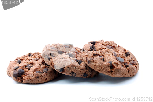 Image of cookie isolated on white background