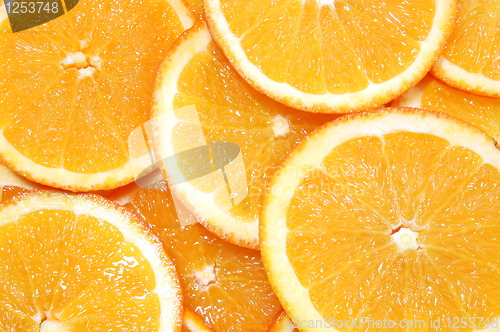 Image of orange fruit background